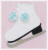 Applique Skate With Fringe Pom-pom Free Embroidery Design