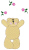 Bear With Flowers Free Embroidery Design