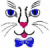 Cat Face With Bow Free Embroidery Design