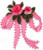 Bow with Roses Free Embroidery Design