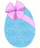 Easter Egg With Bow Free Embroidery Design