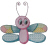 Cute Dragonfly Free Embroidery Design