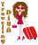 Travelling Diva Free Embroidery Design