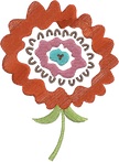 Funky Flower 1 Free Embroidery Design