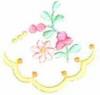 Scallop Floral Free Embroidery Design